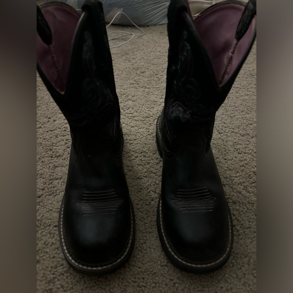 Black and Pink Ariat Fat Baby’s